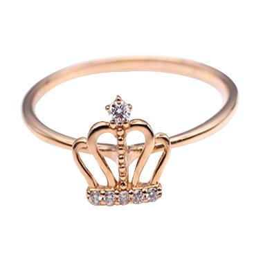 Jual Tiaria DMKMJZ003 Cincin Berlian Emas 18K Rose Gold Jual Tiaria DMKMJZ003 Cincin Berlian Emas 18K Rose Gold