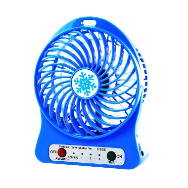 Maximo Mini Fan Portable - Biru - Srps80