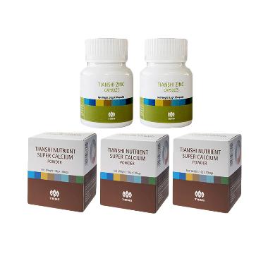 Paket Peninggi Badan Silver (3 kalsium 2 zinc
