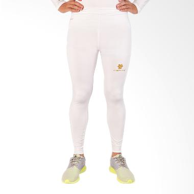 Baselayer Rash Guard Compression Long Pants Original - White Gold
