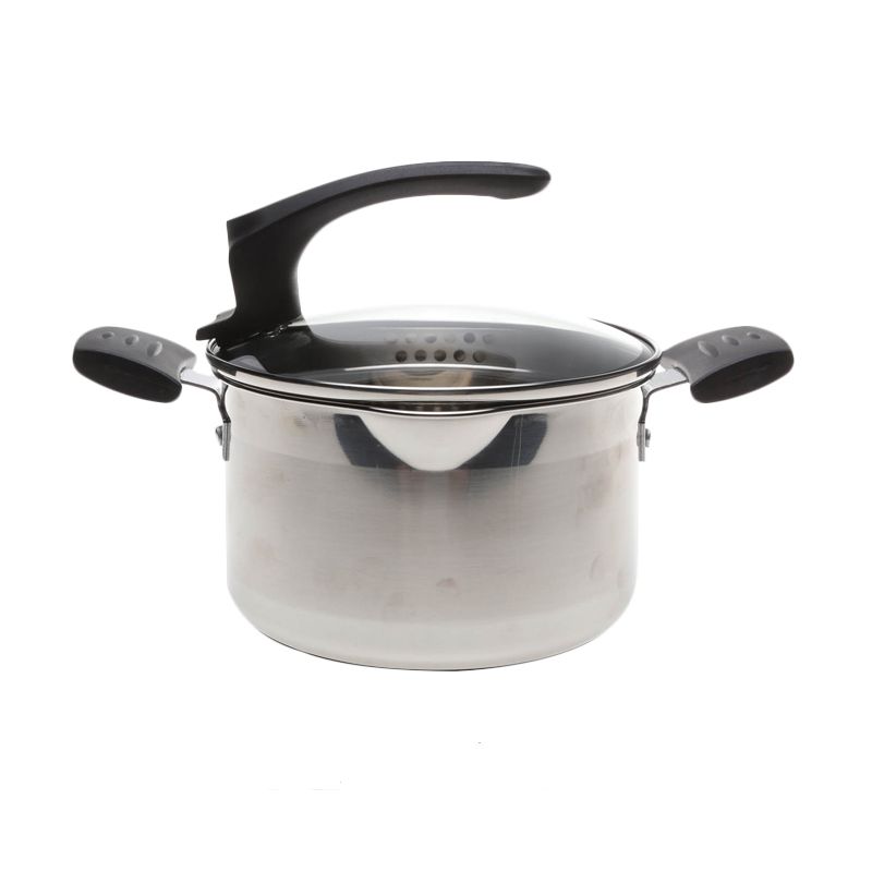Happy Chef Soup Pot Filter Lid Stai ...