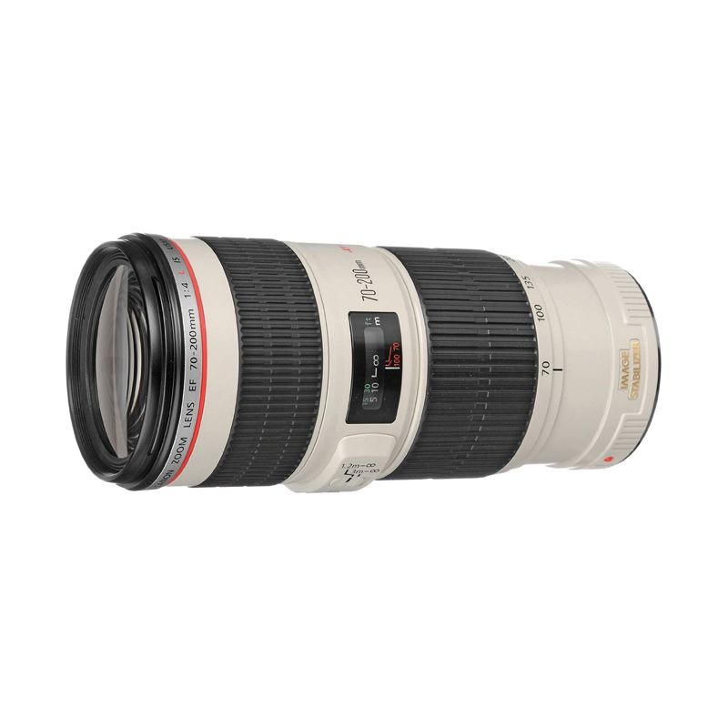Canon EF 70-200mm f/4L IS USM Black Lensa Camera Tokocamzone