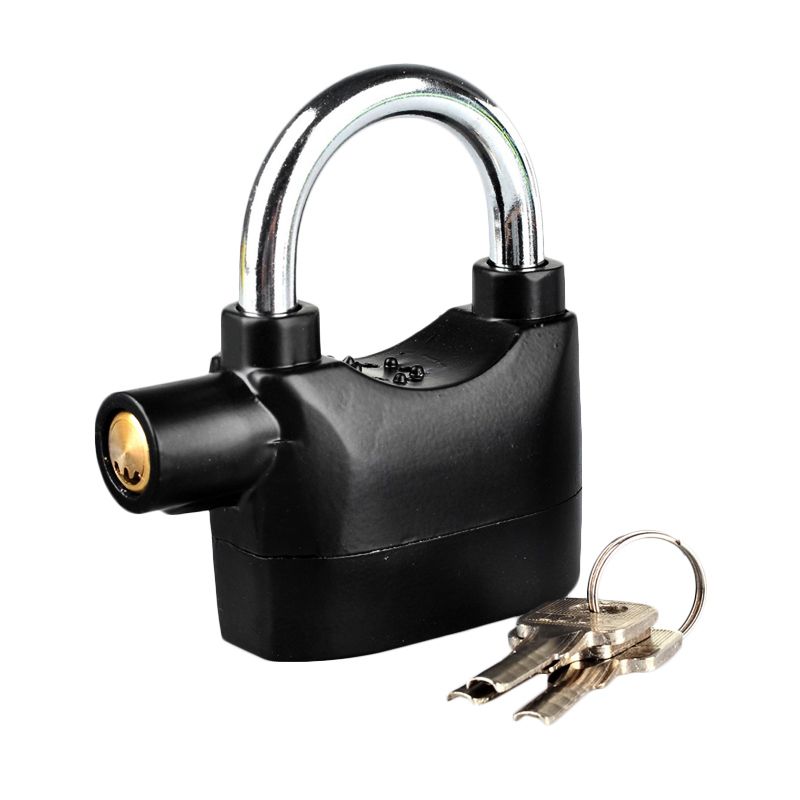 Tokuniku Black Gembok Alarm [8 cm]  ...