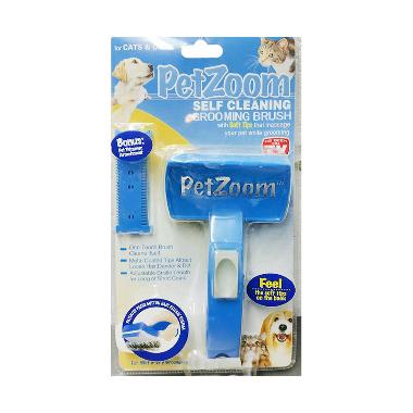 PetZoom Sikat Sisir Untuk Anjing Dan Kucing