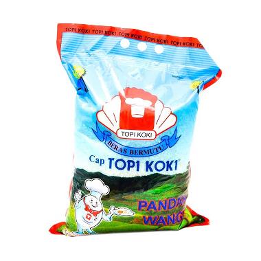 Promo Harga Topi Koki Beras Pandan Wangi 5000 gr - Blibli