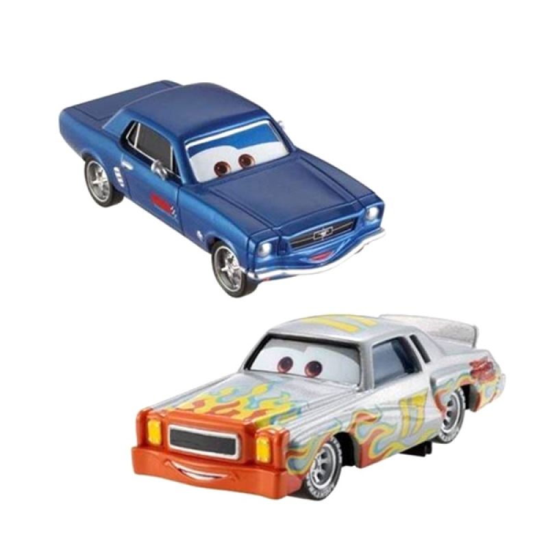 Jual Disney Cars Darrell Cartrip + Brent Mustangburger Die 