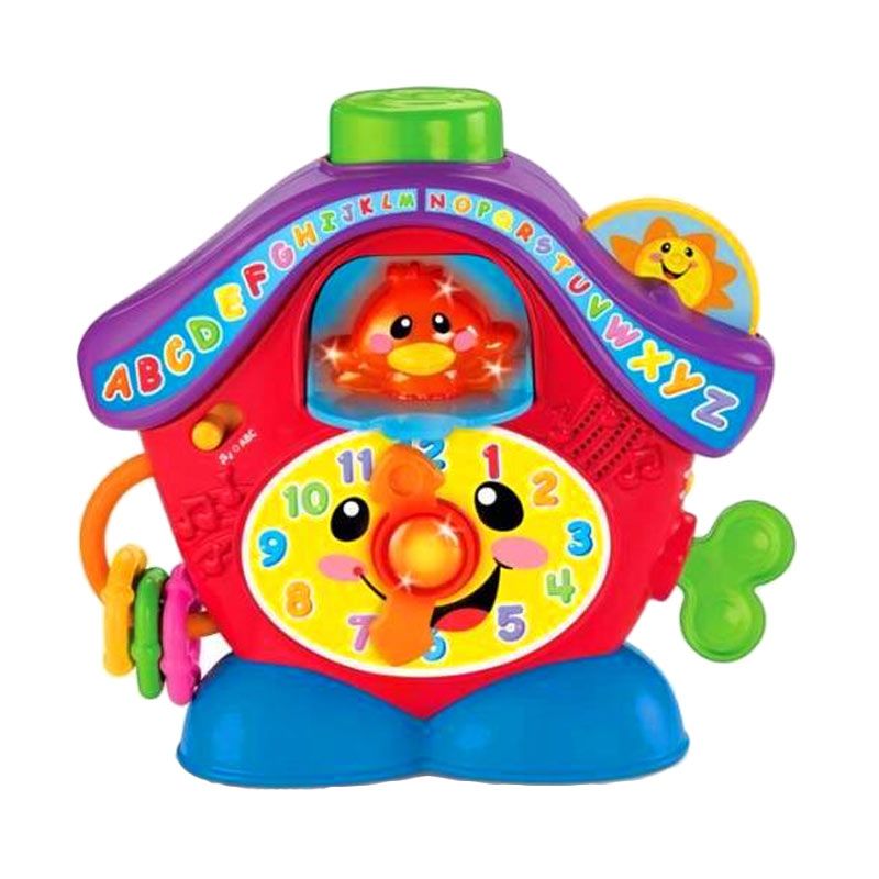 Jual Fisher Price Laugh & Learn Peek A Boo Cuckoo Original