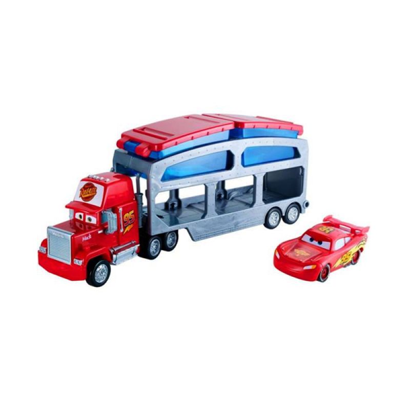 Jual Disney Cars Color Changers Mack Trailer + McQueen 