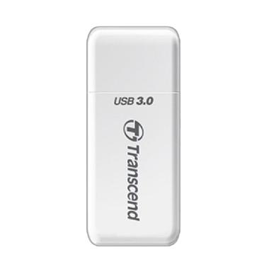 Transcend RDF 5 Card Reader - Putih [USB 3.0]