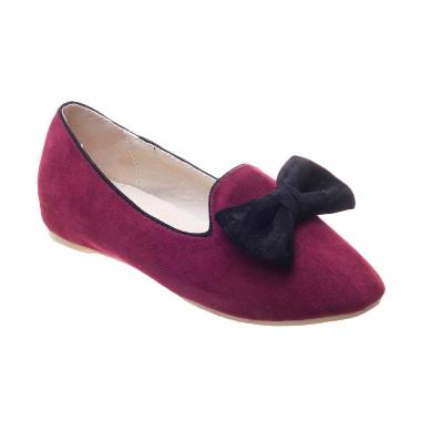 jual treehouse black bow suede flats maroon harga kualitas terjamin blibli jual treehouse black bow suede flats maroon harga kualitas terjamin blibli
