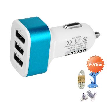 Trend's Car Charger - Biru [5.1A/3 ... Sarung Tangan Anti Panas