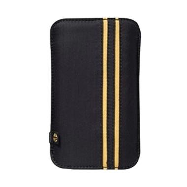 Trexta Sporty Universal Casing for iPhone 4 - Yellow Black