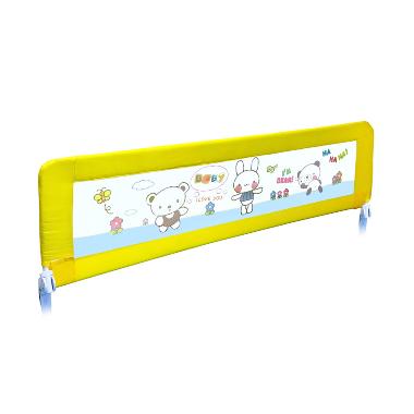 Twomother Infant Baby Bed Safety Guard Rail - Yellow Bear [180 cm]