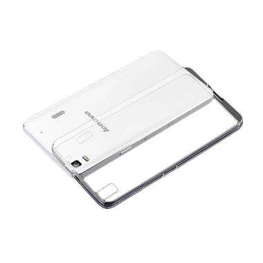 Ultrathin Clear Softcase Lenovo A7000 - Putih