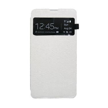 Ume Enigma Flip Cover Casing for Samsung Galaxy Alpha - Putih