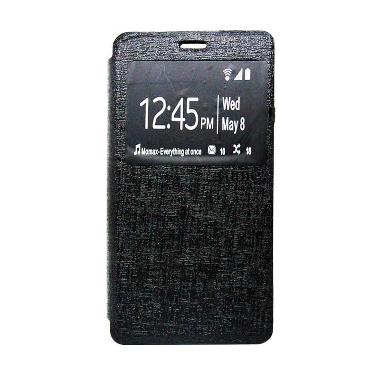 Ume Enigma Flipcover Casing for Lenovo A6000 or A6000 Plus - Hitam