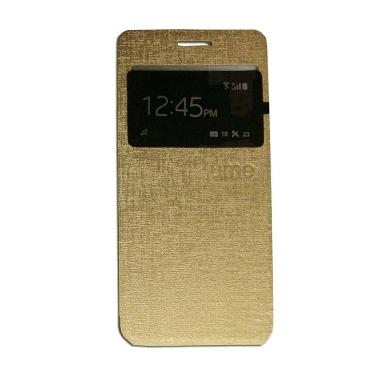 Ume Vivo Y51 Flip Cover / Flipshell ... HP Vivo Y51 / View - Gold