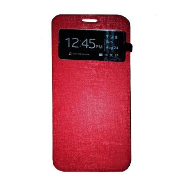 Ume Vivo Y51 Flip Cover / Flipshell ... P Vivo Y51 / View - Merah