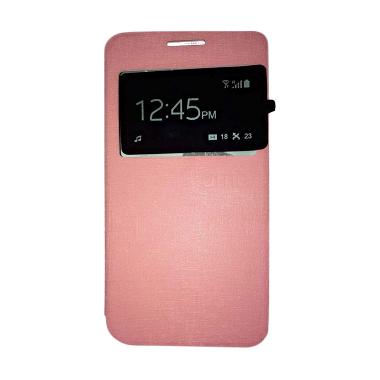 Ume Flip Cover Casing for Huawei Ho ... g Handphone / View - Pink