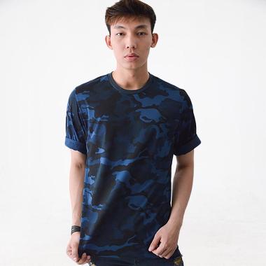 Kale Clothing Camo Oversize T-shirt Pria