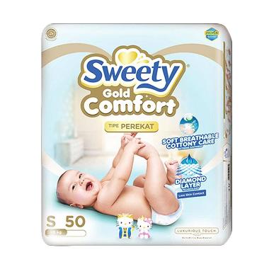 Promo Harga Sweety Comfort Gold S50 50 pcs - Blibli