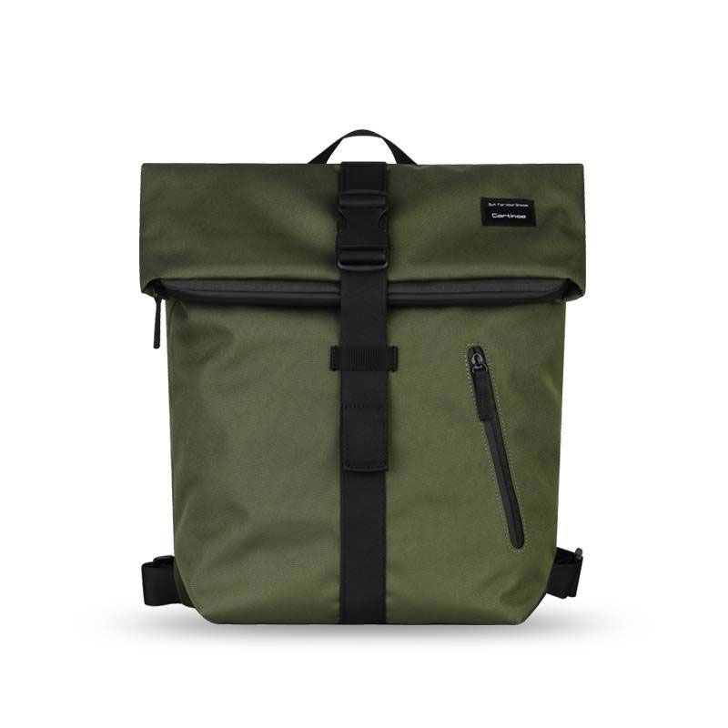 Jual Cartinoe Freeman Vertical Hijau Backpack Tas Laptop 