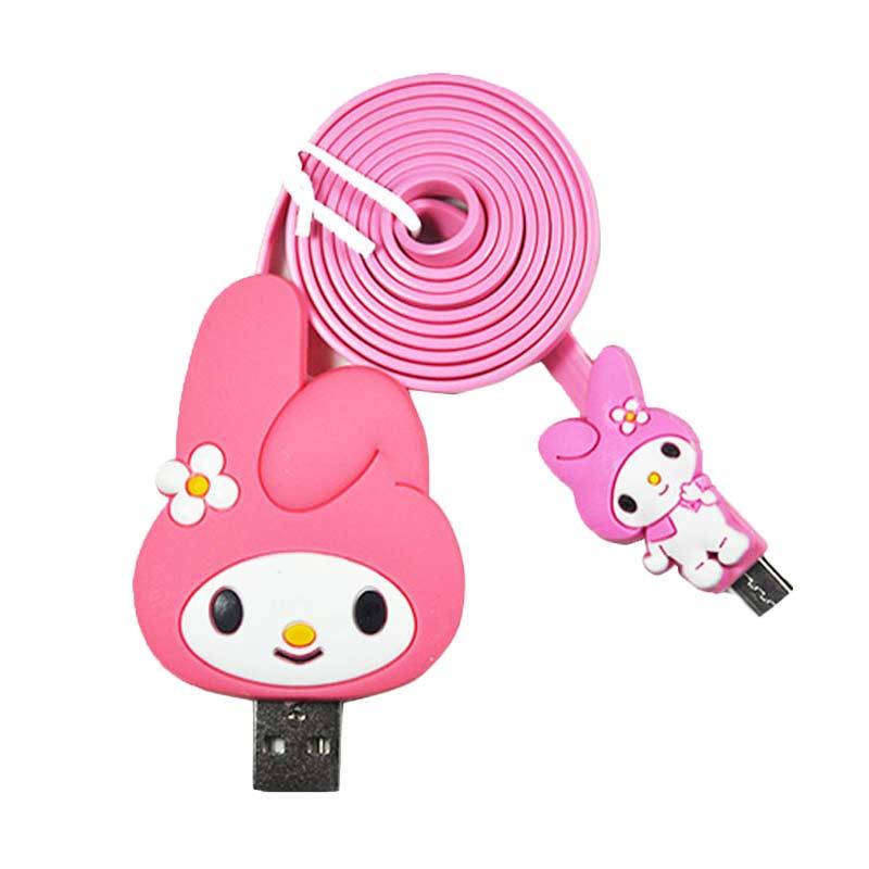Jual Cartoon Kabel Data Micro USB for Smart Phone Melody
