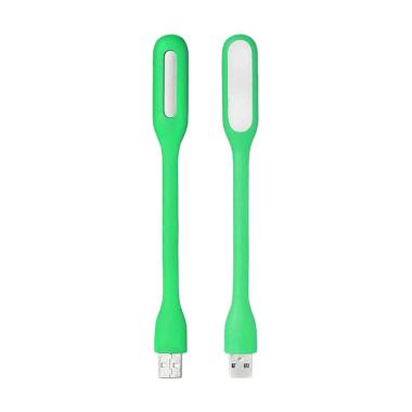 Universal USB Lampu LED Flexible - Hijau
