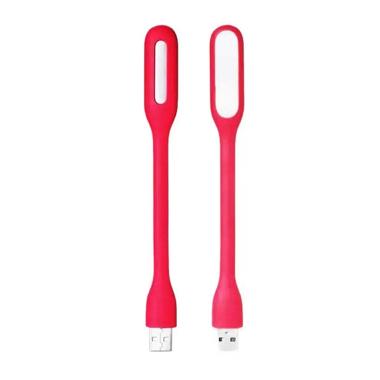 LED Lampu USB Portable Merah + OTG + Music Angel