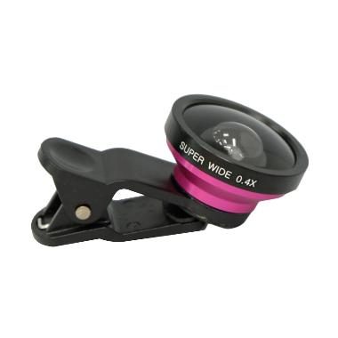 Universal Super Wide Lensa Clip - Ungu