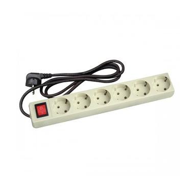 Uticon ST1682 Stopkontak [6 Lubang/Switch]