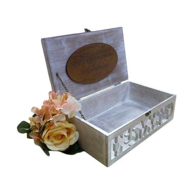 Vanesha Giftbox Wedding Ring Box Kotak Cincin 0001