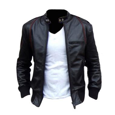 Jaket Kulit Semi Sintetis Leather Model Ariel Size M L XL