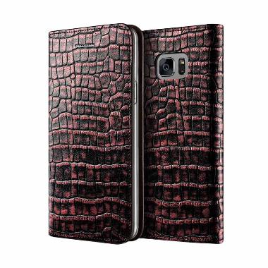 VERUS Genuine Croco Diary Flip Cove ... Galaxy Note 7 - ROSE PINK