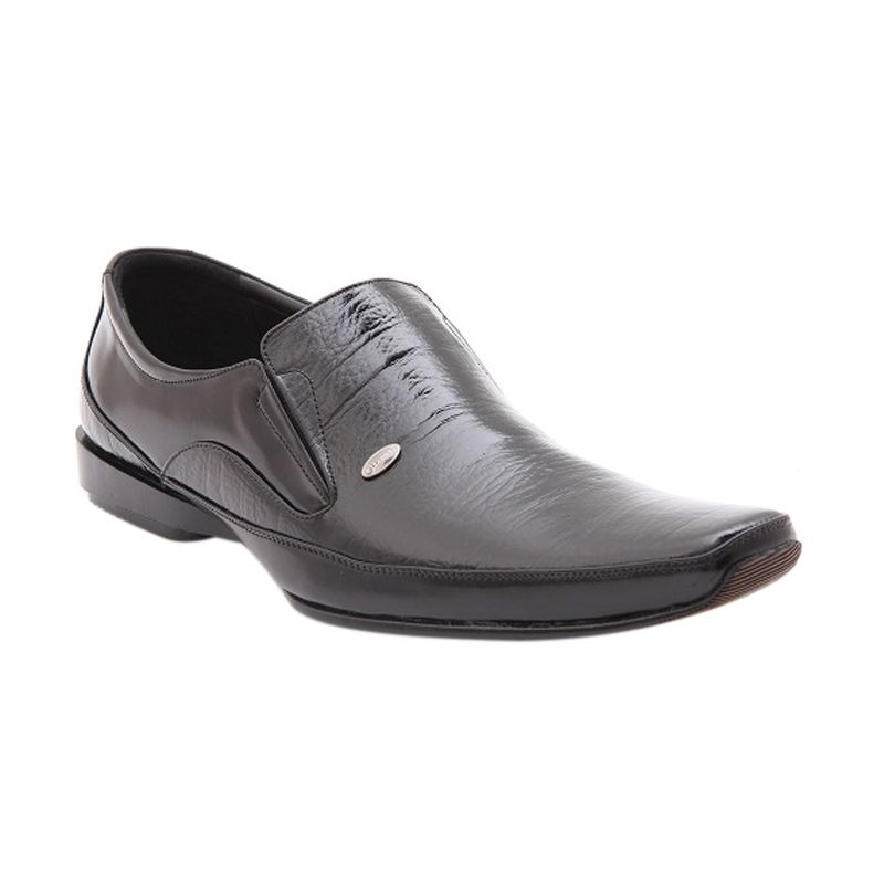 LEOGAREN 1107 Hitam Sepatu Pria ...