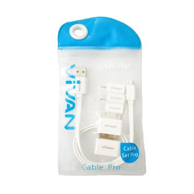 jual vivan cable set pro 6 connector kabel charger harga kualitas terjamin blibli jual vivan cable set pro 6 connector kabel charger harga kualitas terjamin blibli