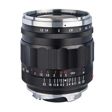 Voigtlander Nokton Aspherical 35mm f-1.2 Lensa Kamera II - Hitam