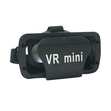 VR BOX Mini 3D Virtual Reality - Hitam