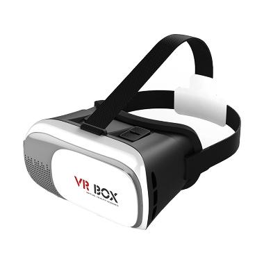 VR Box Virtual Reality Glasses Kaca ... or iOS - White And Black