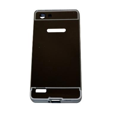 VR Bumper Mirror Alumunium Metal Sl ... r Oppo Neo 7 A33T - Black