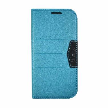 Jual Wallston Beautiful Bright Leather Casing for Andromax 