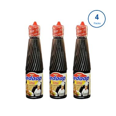 Jual Sedaap Kecap Manis Botol [135 ml x 4 pcs] Online