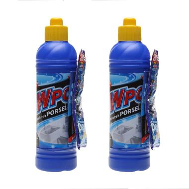 Jual WPC Biru Pembersih Porselen Botol [400 ml x 2 pcs 