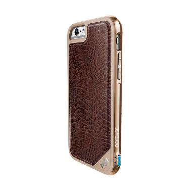 X-DORIA Defense Lux Case Casing for ... ne 6 - BROWN CROCS / GOLD