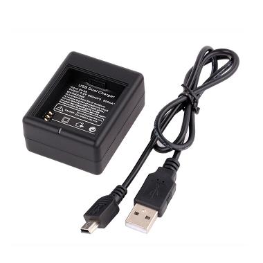 Xiaomi Dual Charger for Xiaomi Yi with USB Cable