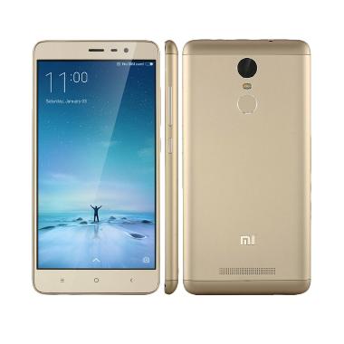 Jual Xiaomi Redmi Note 3 Pro Smartphone - Gold [32GB/ 3GB 