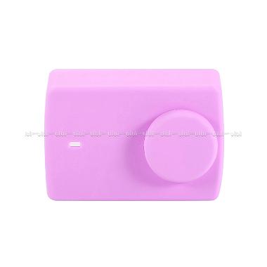 Xiaomi Yi 4K Mark II-Ver.2 Silicone Case & Lens Cap - Pink