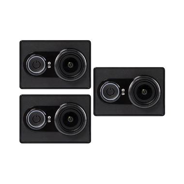 Xiaomi Yi Basic Edition Action Kamera - Black [3 Kamera/International Version]