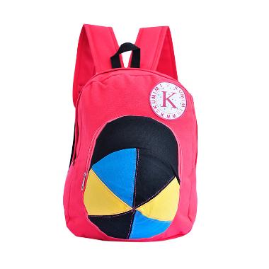 Young Soul Backpack Hat Tas Ransel - Pink