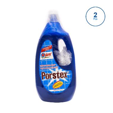 Yuri Porstex Botol Biru Pembersih Kamar Mandi [1000 mL/2 pcs]